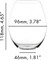 Riedel The O Wine Tumbler Alte Welt Syrahglas, 2 Stück Vorschaubild