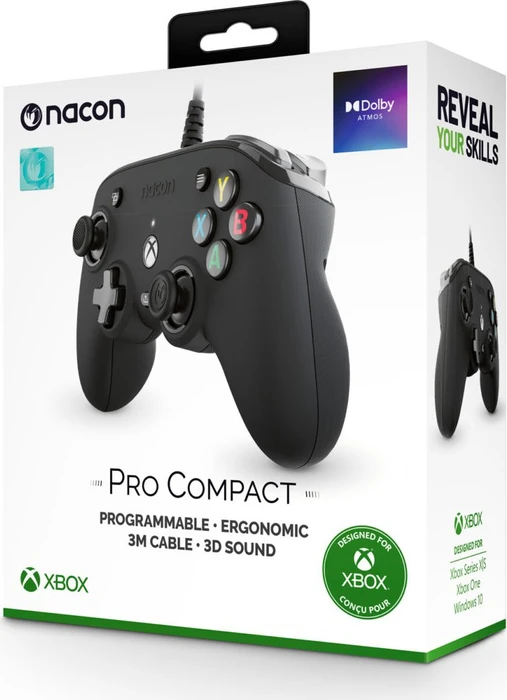 Nacon Pro Compact Controller schwarz (Xbox SX/Xbox One/PC)