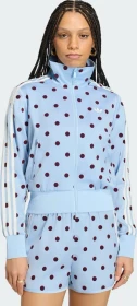 adidas Satin Polka Dots TT Track Top Trainingsjacke clear sky (Damen)