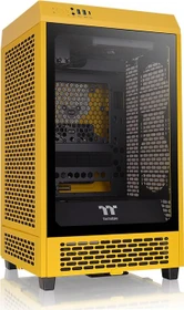 Thermaltake The Tower 200 Bumblebee, gelb, Glasfenster, Mini-ITX