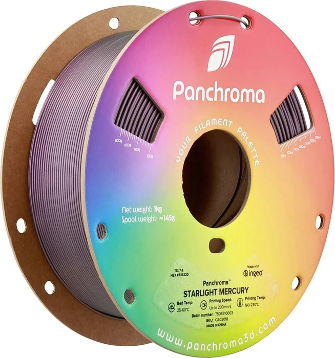 Polymaker Panchroma Starlight, Mercury, Spule, 1.75mm, 1.00kg