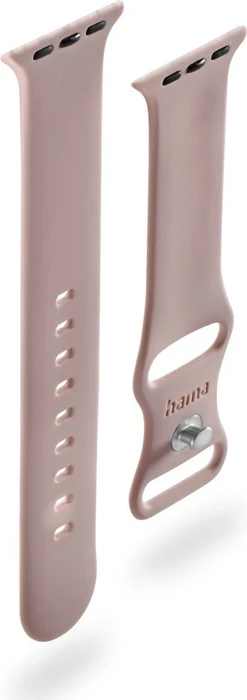 Hama Armband Fantastic Feel für Apple Watch (40mm/41mm/42mm) Nude