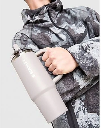 Stanley Quencher Protour Flip Straw Tumbler Isolierflasche 890ml ash
