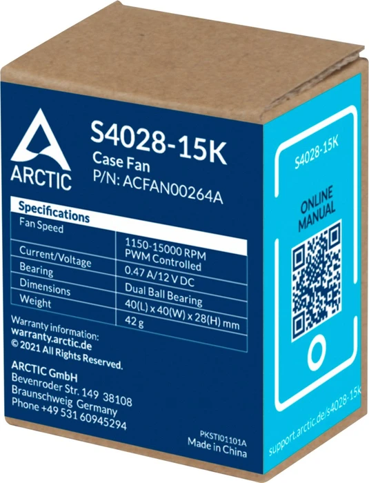 ARCTIC S4028-15K, 40mm