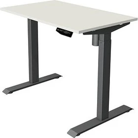 Kerkmann Move 1 elektrisch höhenverstellbarer Sitz-Steh-Schreibtisch 100x60cm weiß/anthrazit