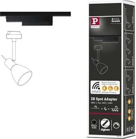 Paulmann URail Schienensystem-Komponente Zigbee-Spotadapter schwarz matt