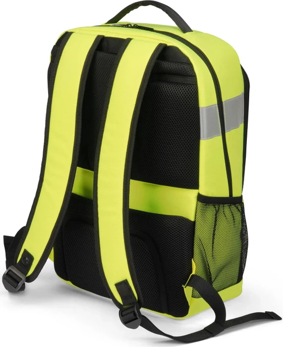 Dicota HI-VIS Base Laptop-Rucksack, gelb