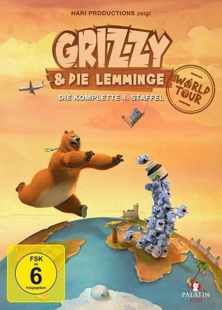 Grizzy & die Lemminge - die komplette 4. Staffel (DVD)