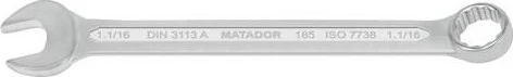 Matador 0185 zöllig Ring-Maulschlüssel
