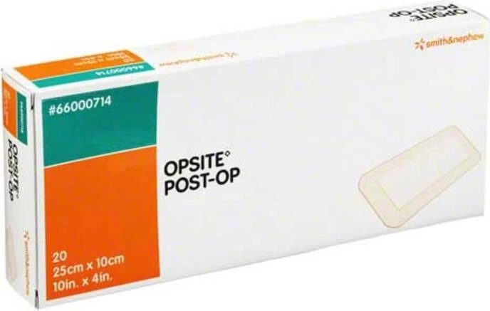 Smith & Nephew Opsite Post-OP, 10 x 25cm, 20 Stück
