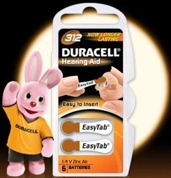 Duracell DA312 (PR41/PR736), 6er-Pack
