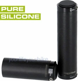 Ergotec Bilbao Silikon 130mm/86mm Griffe schwarz