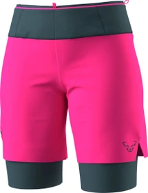 Dynafit Ultra 2in1 Shorts Laufhose kurz pink glo/cinder (Damen)