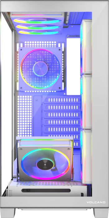 Modecom Volcano Stellar ARGB 8F White, Glasfenster