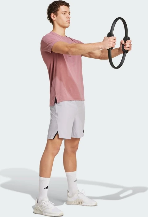 adidas Designed for Training Workout Funktionsshirt kurzarm violett (Herren)