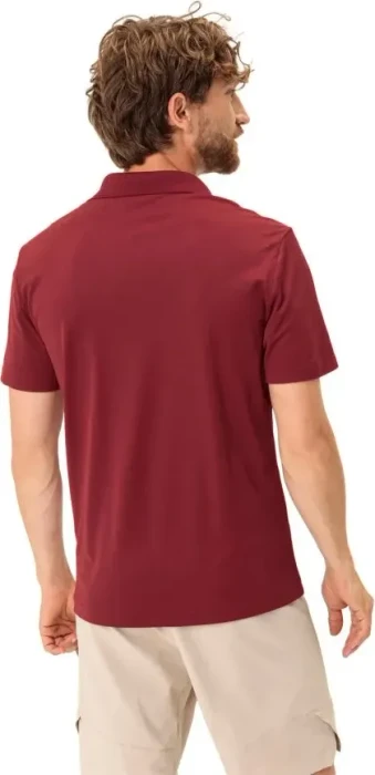 Vaude Essential Poloshirt kurzarm carmine (Herren)