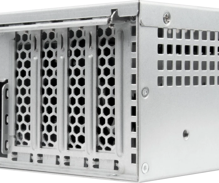 SilverStone RM23-502-MINI, Rackmount Storage, schwarz/grau, 2HE, ATX