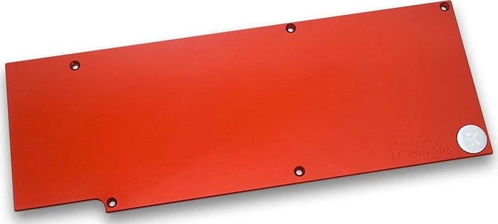 EK Water Blocks EK-FC R9 290X Backplate rot