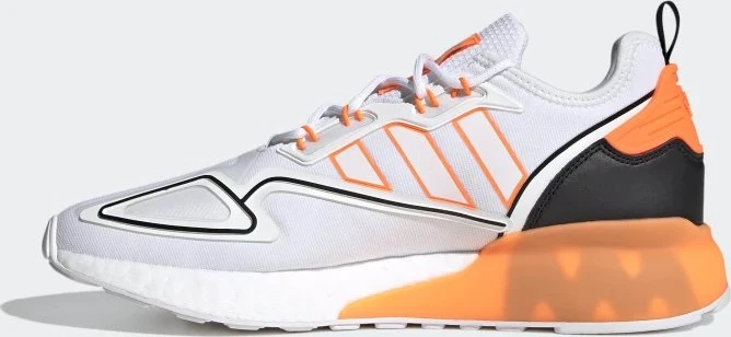 adidas ZX 2K Boost cloud white/signal orange/core black (Herren)