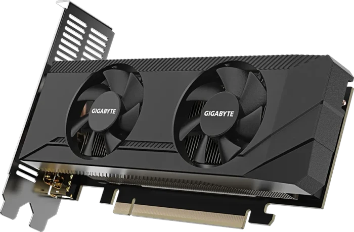 GIGABYTE GeForce RTX 3050 D6 Low Profile 6G, 6GB GDDR6, 2x HDMI, 2x DP
