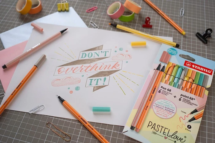 STABILO Pen 68 & point 88 Pastellove Set sortiert, 12er-Set, Kartonetui
