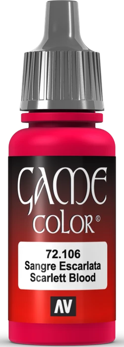 Vallejo Game Color rev.2 scarlet blood, 18ml