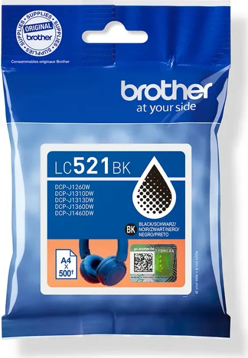 Brother Tinte LC521BK schwarz