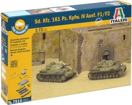 Italeri SD. KFZ. 161 PZ. KPFW. IV AUSF.F1/F2
