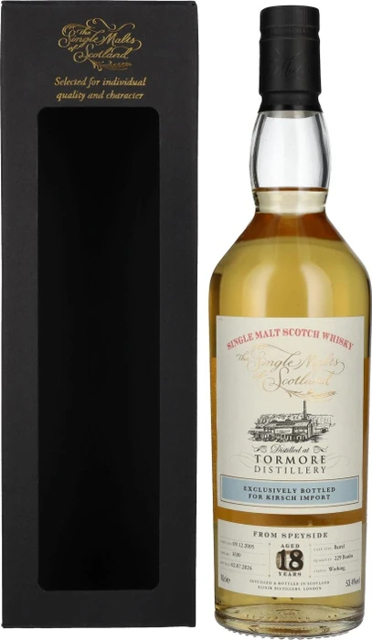 The Single Malts of Scotland Tormore 2005 18 Years Old 700ml