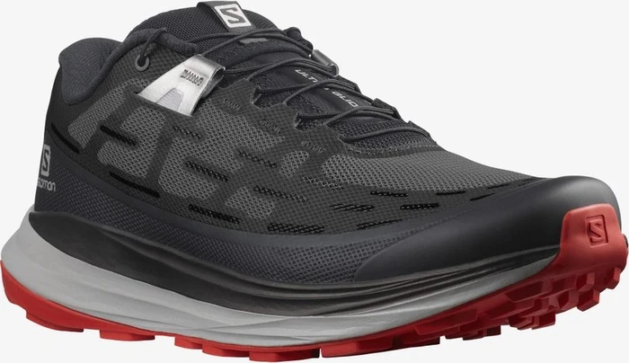 Salomon Ultra Glide black/alloy/goji berry (Herren)