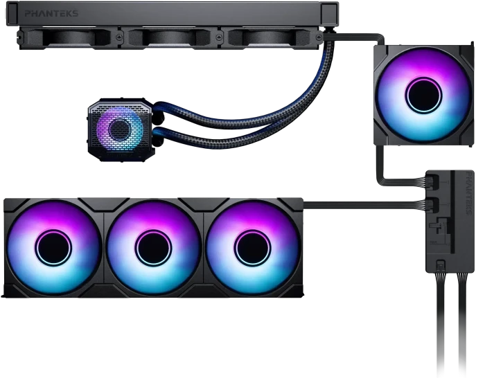Phanteks Nexlinq Hub, Licht- und Lüftersteuerung