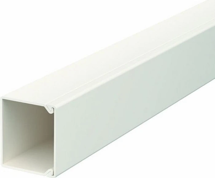 OBO Bettermann WDK30030CW Kabelkanal, 30x30mm, 2m, cremeweiß