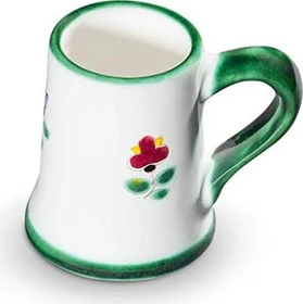 Gmundner Keramik Streublumen Stamperl Krug 25ml
