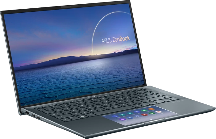 ASUS ZenBook 14 UX435EG-A5097T, Pine Grey, Core i7-1165G7, 16GB RAM, 512GB SSD, GeForce MX450, DE