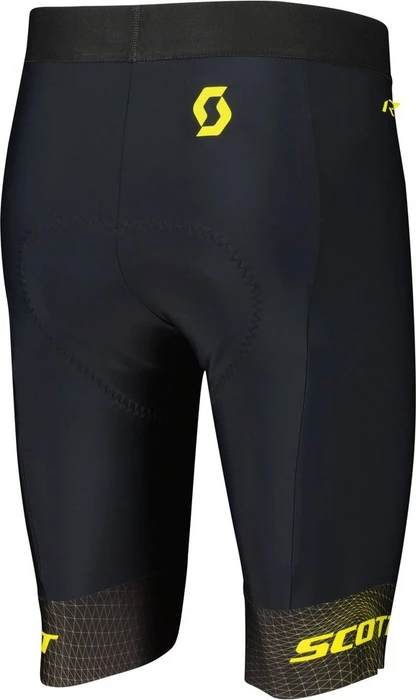 Scott RC Pro +++ Fahrradhose kurz black/sulphur yellow (Herren)