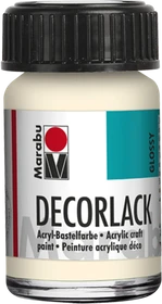 Marabu Decorlack Acryl Acrylfarbe, elfenbein, 15ml