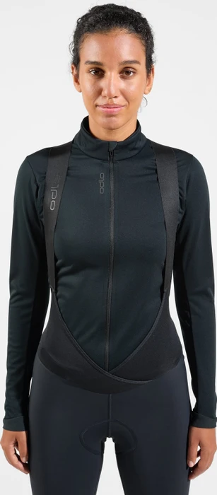 Odlo Zeroweight Warm Fahrradjacke schwarz (Damen)