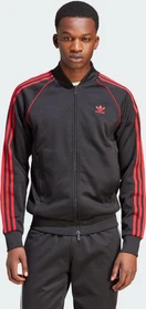adidas Adicolor Classics SST Originals Trainingsjacke black/better scarlet (Herren)