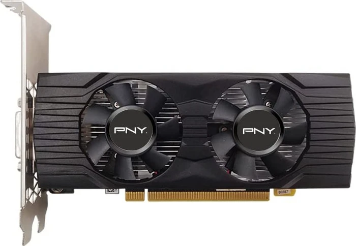 PNY GeForce GTX 1650 Dual Fan LP, 4GB GDDR6, DVI, HDMI, DP