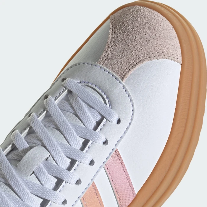 adidas VL Court Bold Lifestyle cloud white/powder coral/gum (Junior)