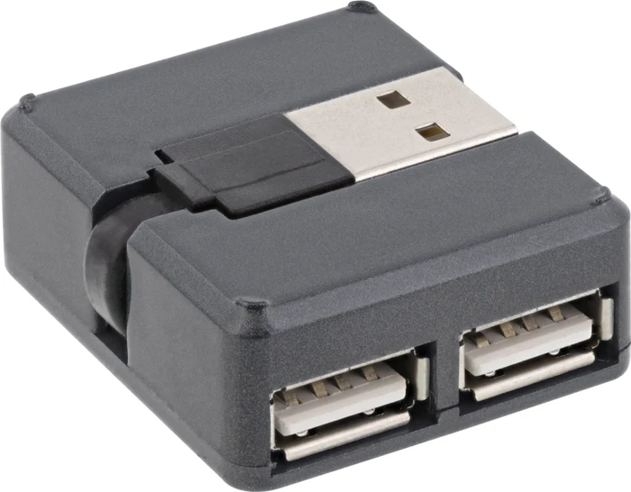 InLine 4-Port USB-Hub, USB-A 2.0 [Stecker]