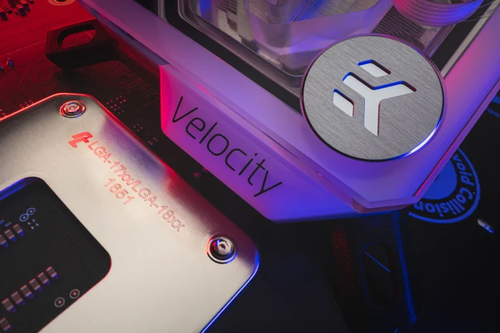 EK Water Blocks Quantum Line EK-Quantum Velocity Backplate LGA1700, Umrüst-Kit
