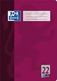 Oxford Schulheft, A4, Lineatur 22, pflaume, 32 Blatt