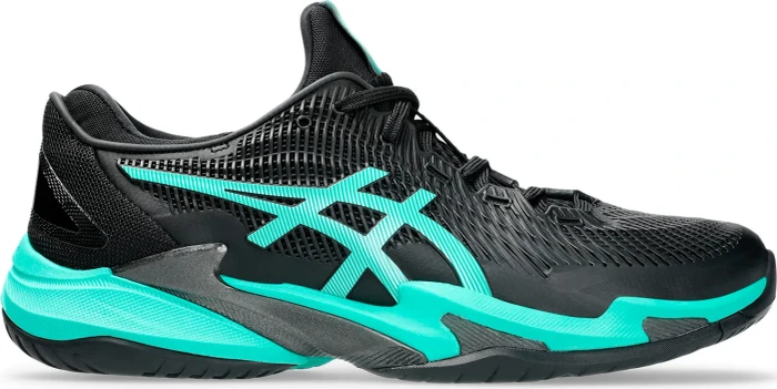 Asics Court FF 3 black/aurora green (Herren)