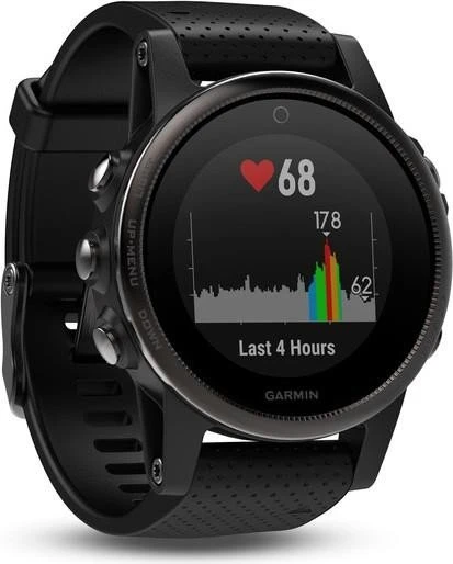 Garmin Fenix 5S Sapphire schwarz