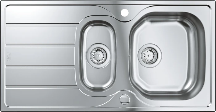 Grohe K200 60-S 96.5/50 1.5 Einbau Becken reversibel edelstahl