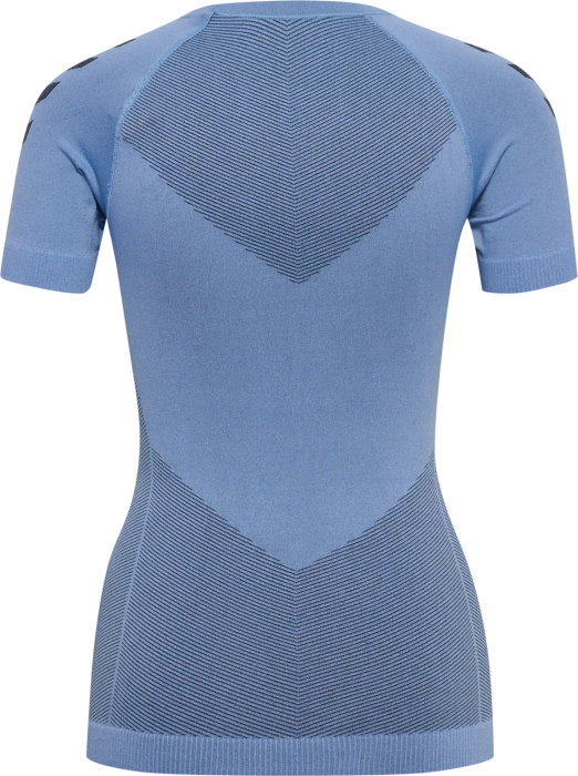 hummel Seamless Jersey Funktionsshirt kurzarm bel air blue (Damen)