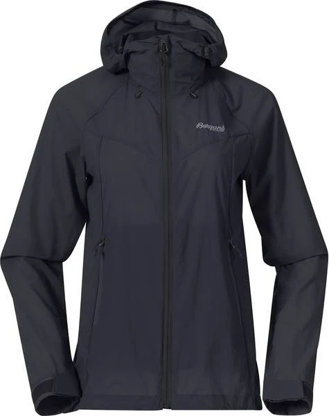 Bergans Skar Light Windbreaker Jacke schwarz (Damen)