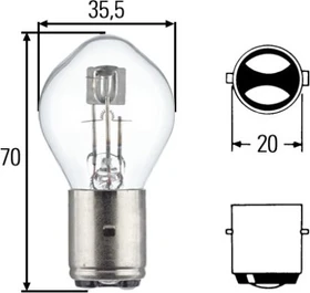 Hella Standard Signal S2 45/40W, 1er-Pack