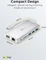 goobay USB-C Premium-Multiport-Adapter, USB-C 3.0 [Stecker] Vorschaubild